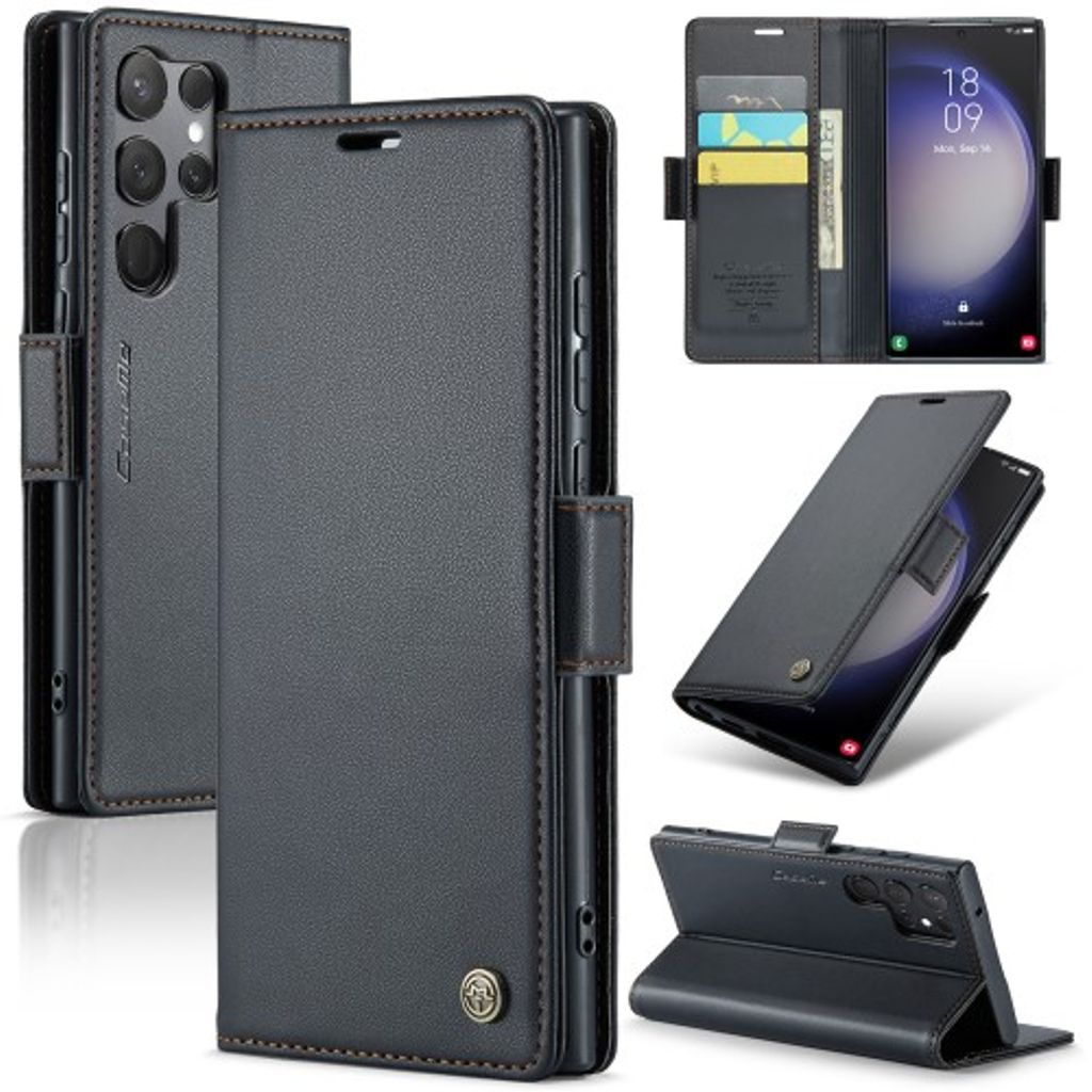 CoverME 023 Samsung Galaxy S23 Ultra fodral – svart