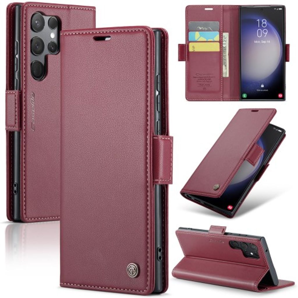 CoverME 023 Samsung Galaxy S23 Ultra fodral – röd