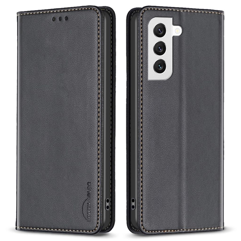 BINFEN COLOR BF18 Samsung Galaxy S21 FE 5G, S21 Lite fodral - svart
