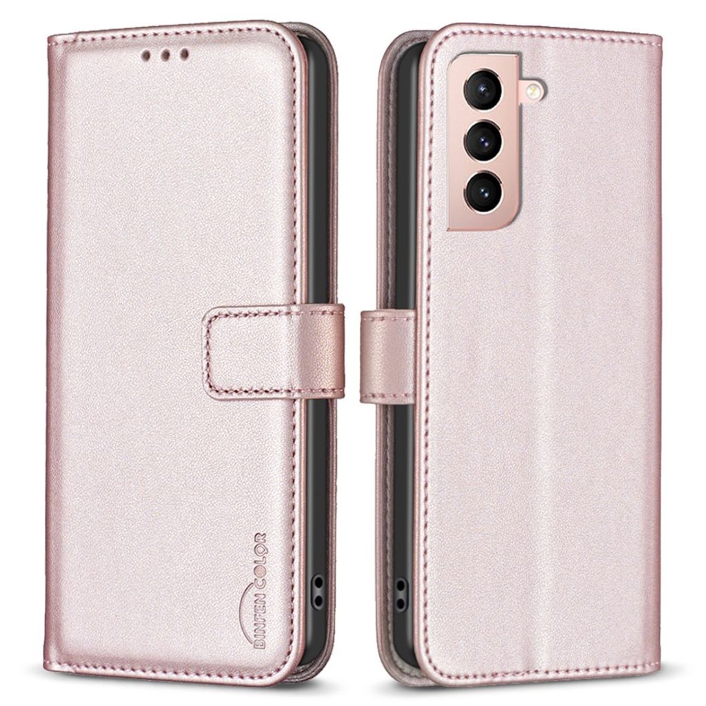BINFEN COLOR BF17 Samsung Galaxy S21 4G, 5G fodral - roséguld