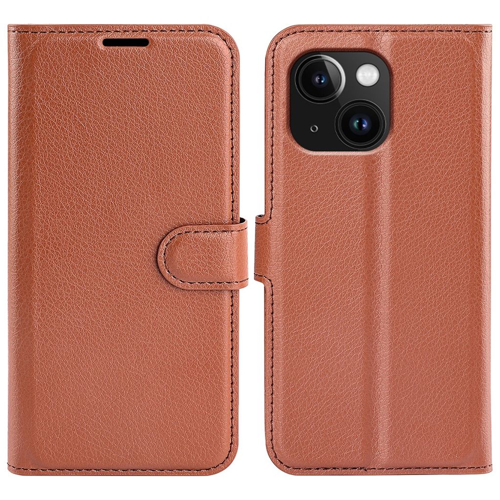 Simple iPhone 15 cover - Brown
