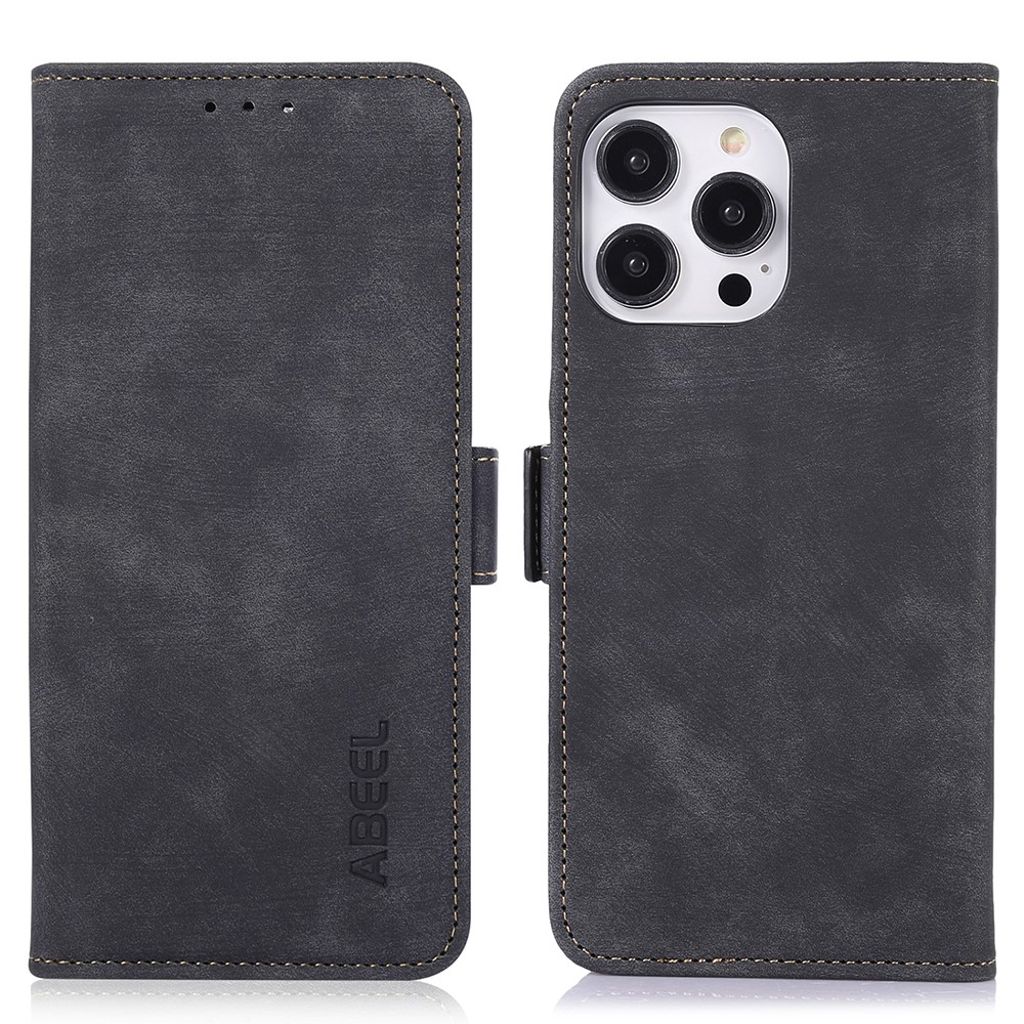 ABEEL iPhone 15 Pro fodral - svart