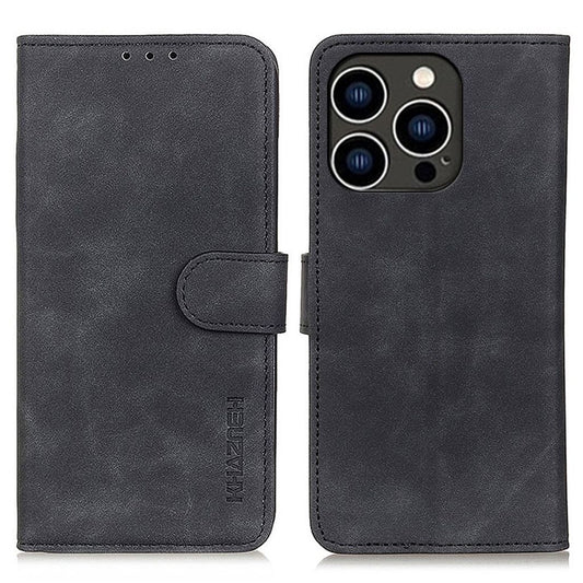 Retro KHAZNEH iPhone 15 Pro fodral - svart