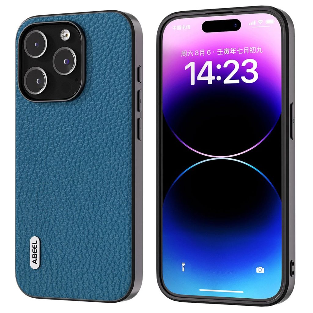ABEEL iPhone 15 Pro Max skal - blå