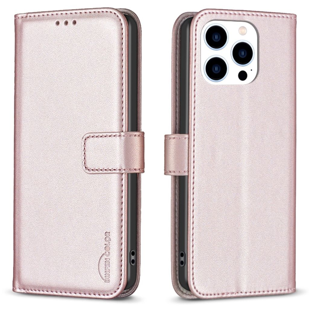 BINFEN COLOR BF17 iPhone 15 Pro fodral - Rose guld
