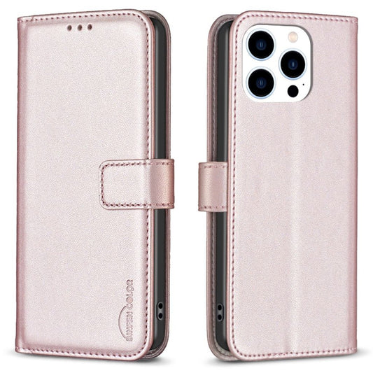 BINFEN COLOR BF17 iPhone 15 Pro fodral - Rose guld