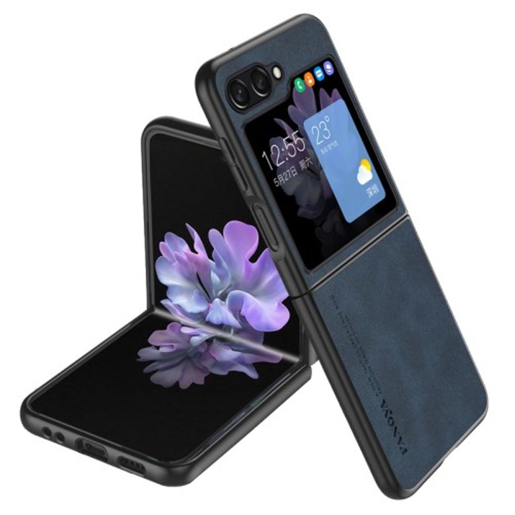 Soft Samsung Galaxy Z Flip5 5G skal - Dark blå