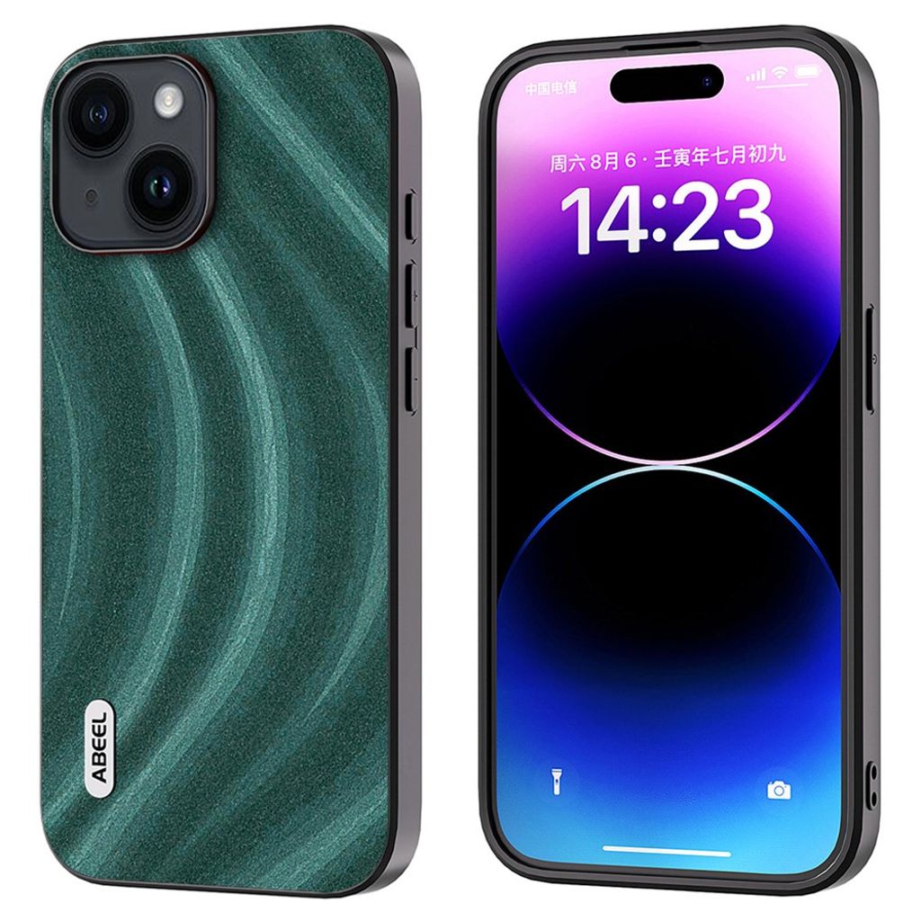 ABEEL iPhone 15 Plus skal - grön