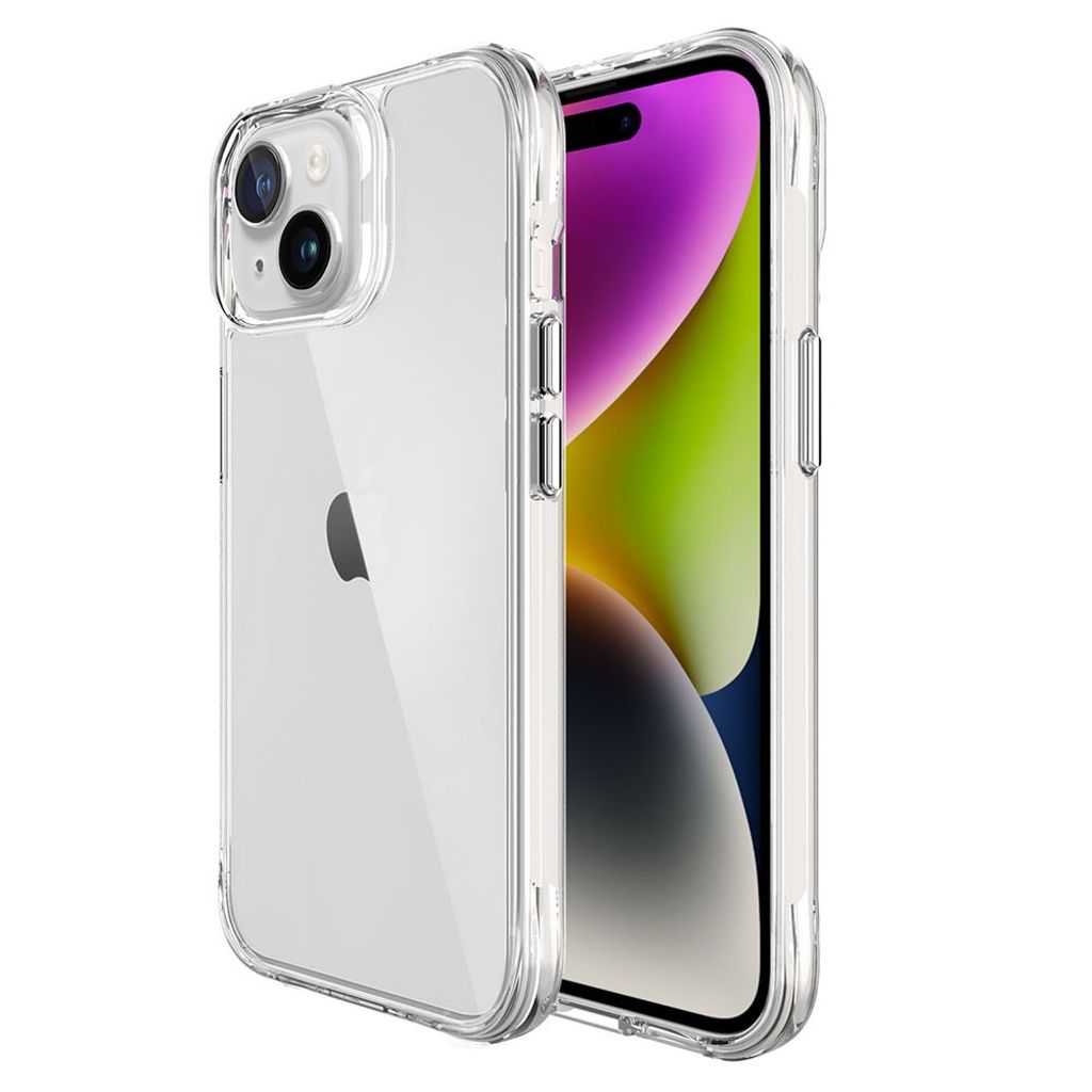Soft iPhone 15 skal - Transparent