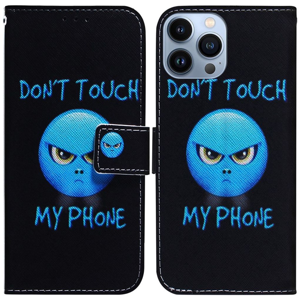 IPhone 15 Pro Max cover with a print - Don't Touch My Phone