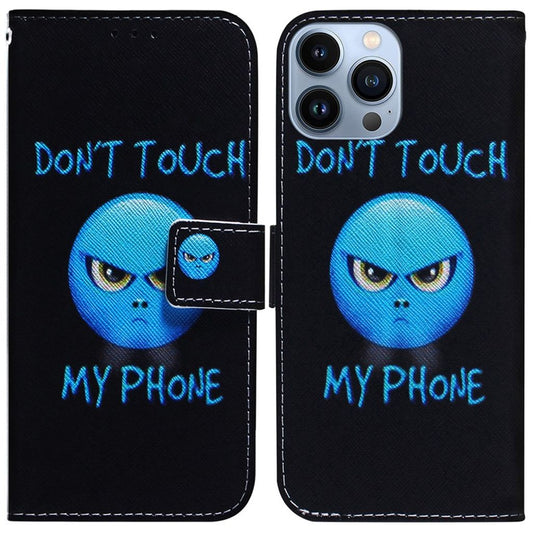 IPhone 15 Pro Max cover with a print - Don't Touch My Phone