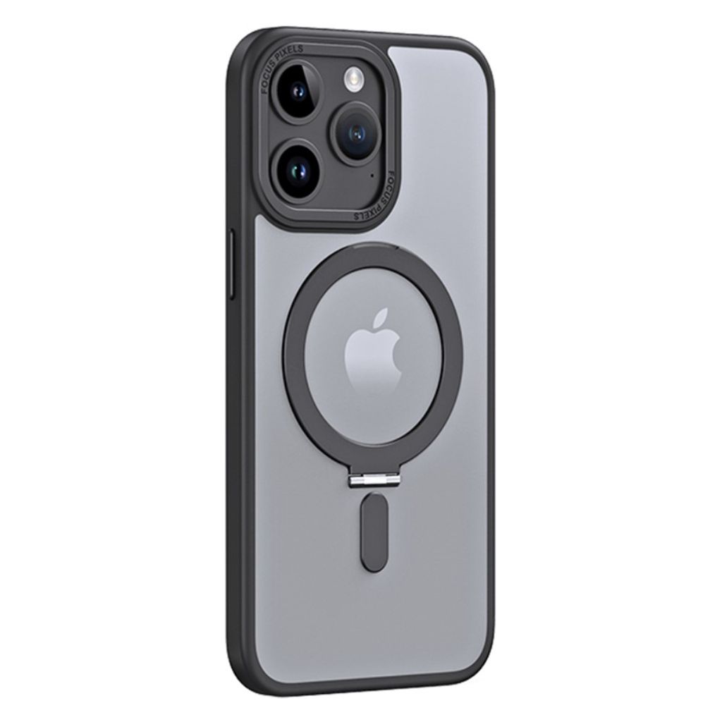 Matte iPhone 15 Pro Max case - Magsafe- Black