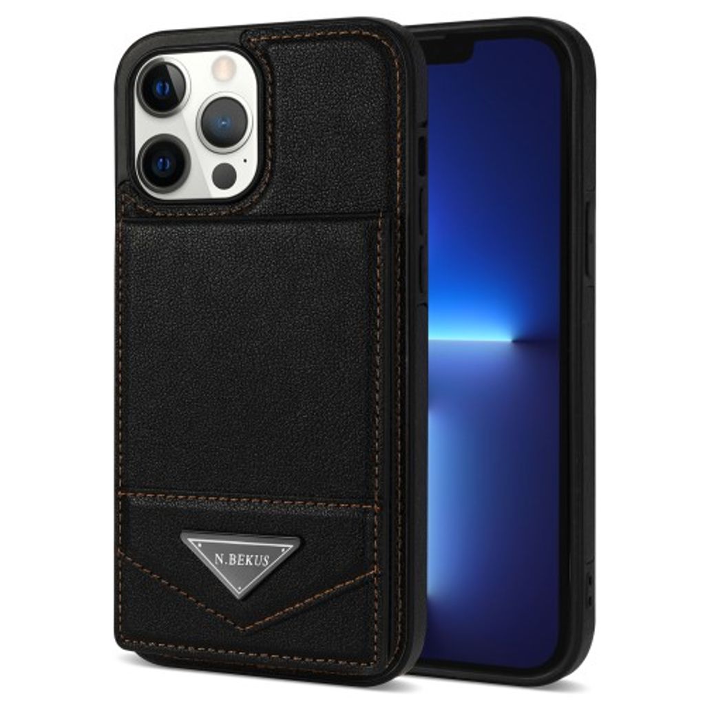 N.BEKUS iPhone 15 Pro skal – svart