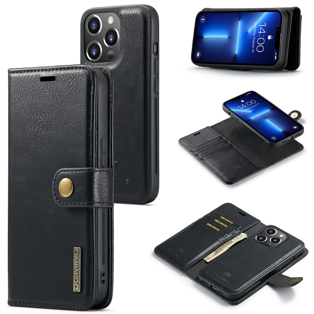 DG.MING iPhone 15 Pro Max fodral - svart