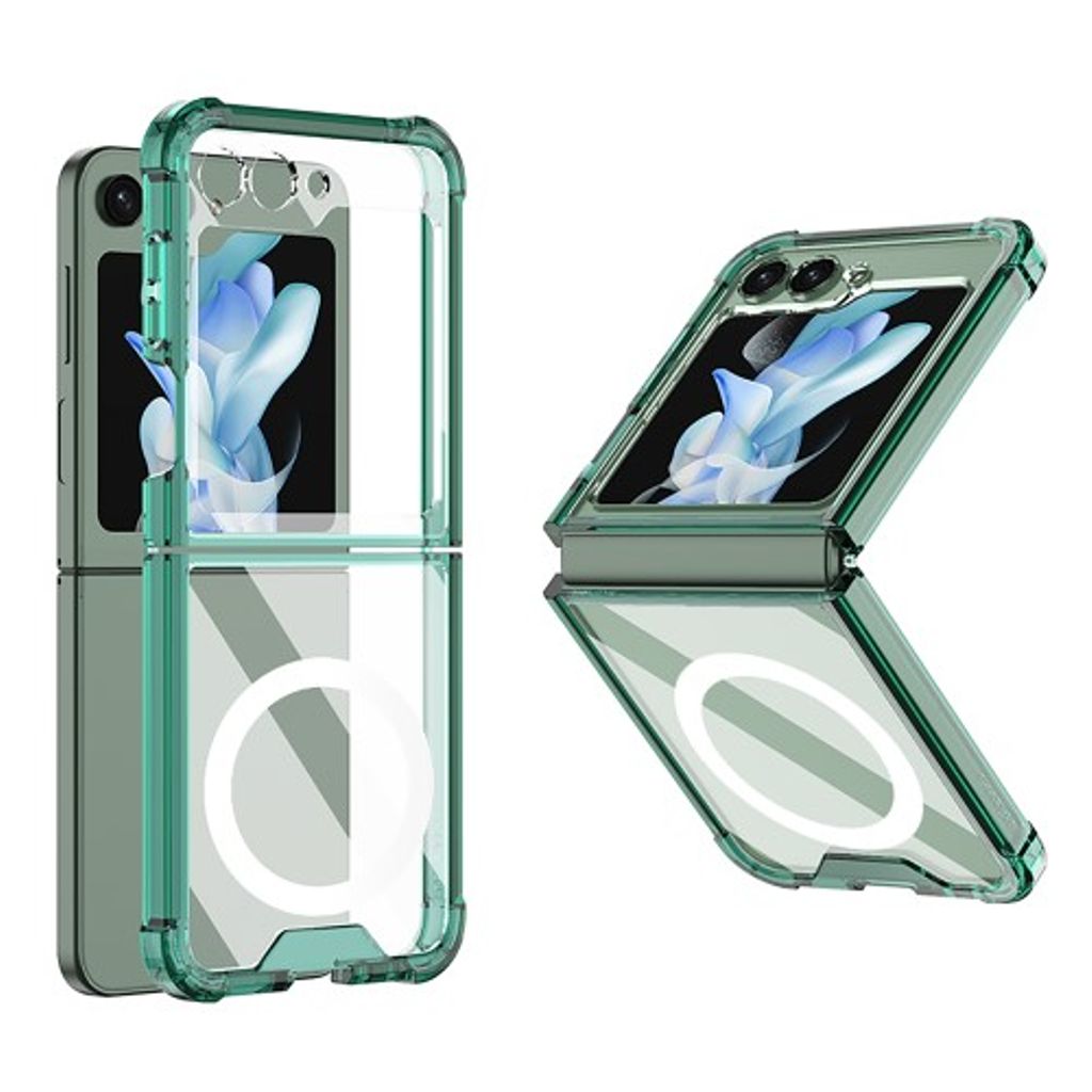 GKK Samsung Galaxy Z Flip5 case - Transparent Green