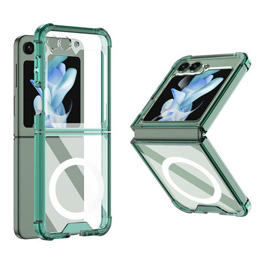 GKK Samsung Galaxy Z Flip5 case - Transparent Green