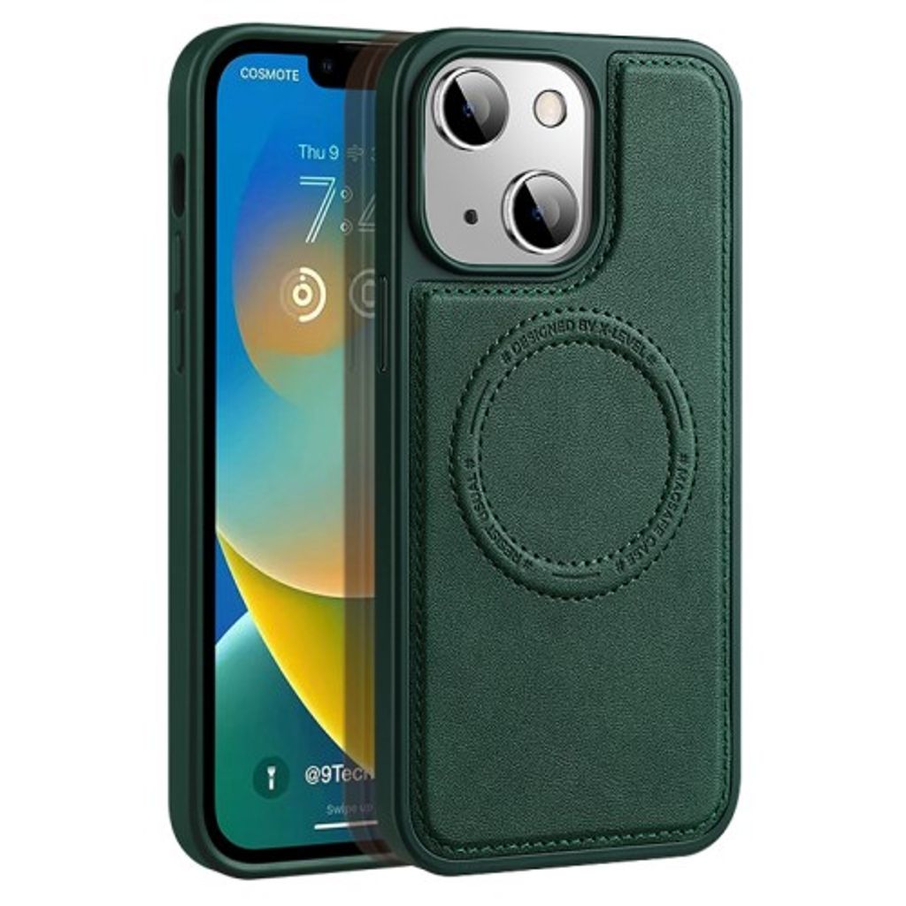 X-LEVEL iPhone 15 Plus mobilskal – grön