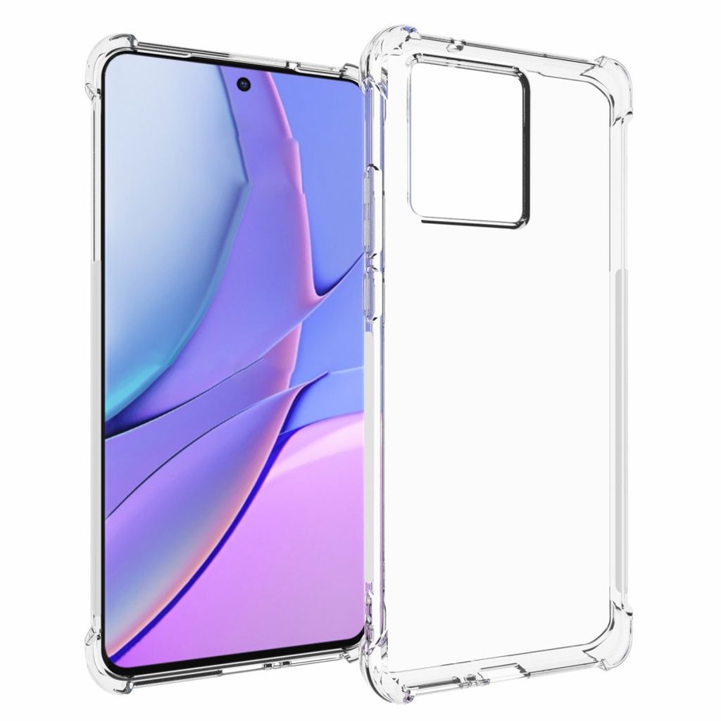 Motorola Edge 40 Neo 5G skal with Reinforced Corners – Transparent