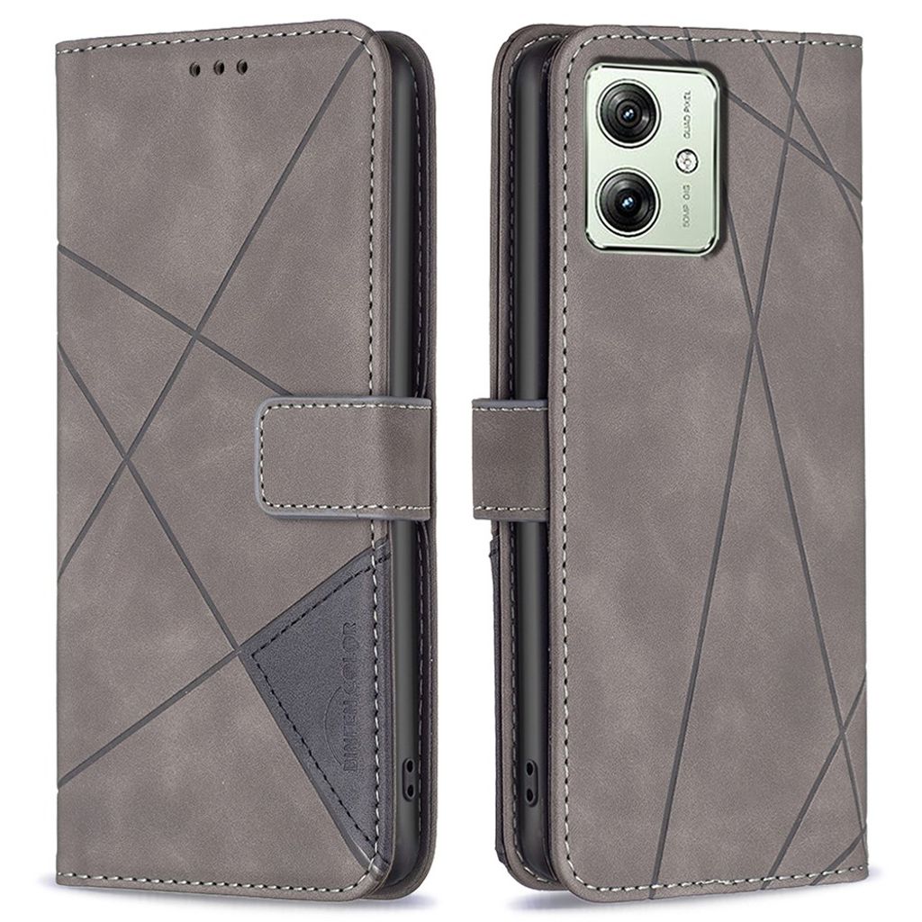 BINFEN COLOR BF05 Motorola Moto G54 5G fodral – grå