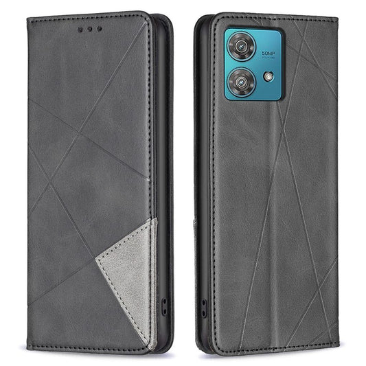 Motorola Edge 40 Neo 5G Cover with Card Slots - Dark gray