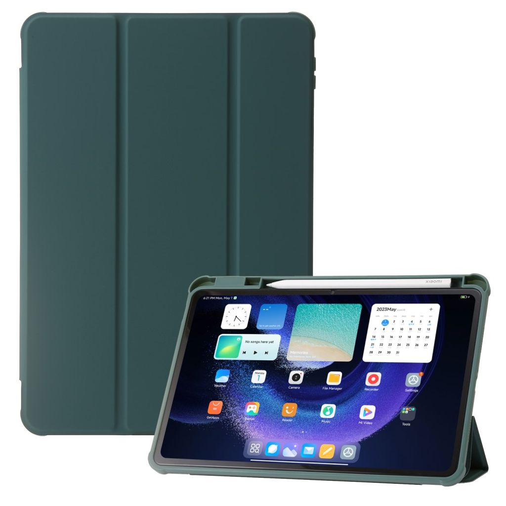 Xiaomi Pad 6 /6 Pro Tab Cover with pen slot - Dark Green