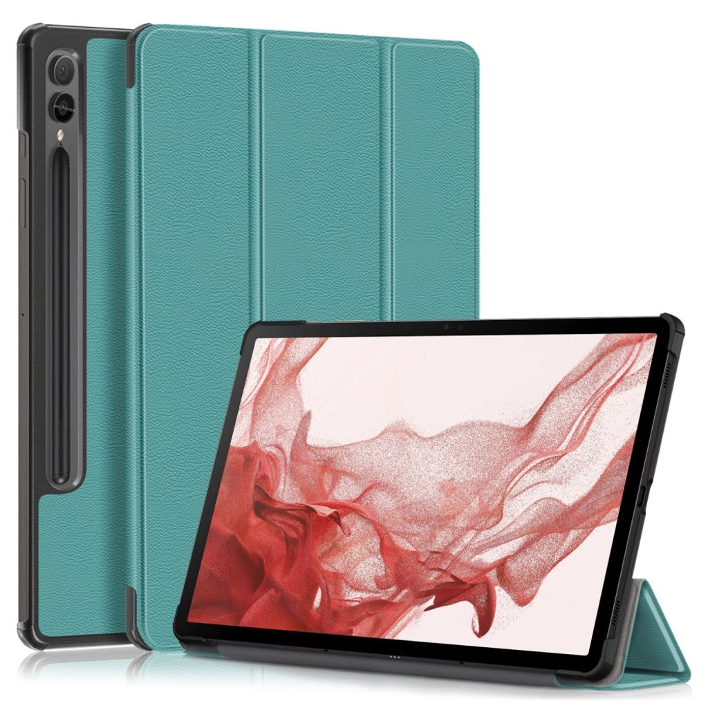 Premium Samsung Galaxy Tab S9 cover - Dark green