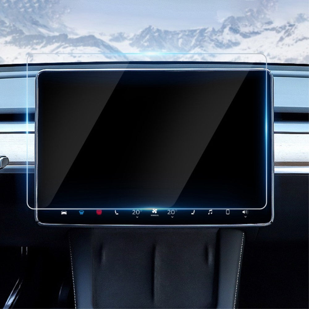 Dashboard Navigation skärmskydd Tempered Glas till Tesla Model 3/Y