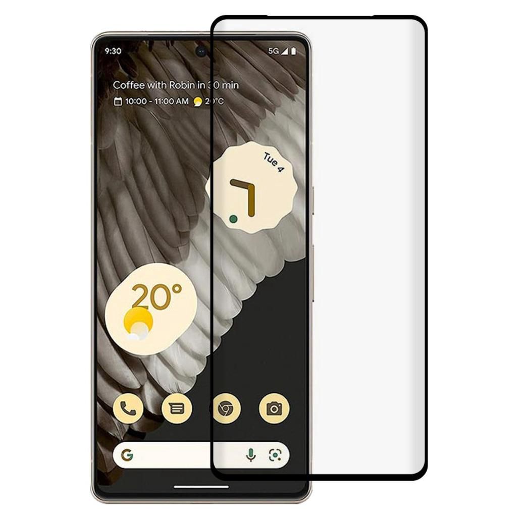 Google Pixel 7 Pro skärmskydd in härdat glas