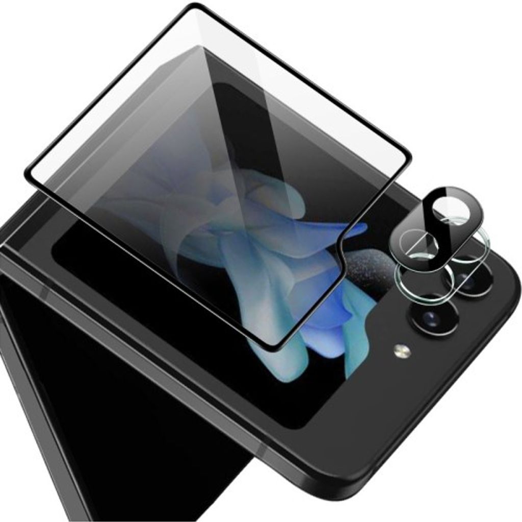 IMAK Samsung Galaxy Z Flip5 5G lens protector – svart