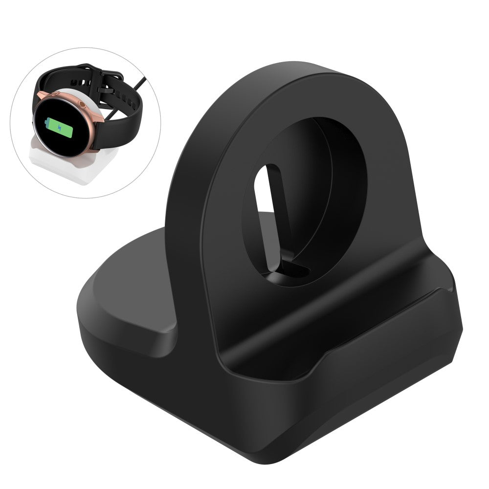 Smart Watch Charging Stand till Galaxy Watch4 40mm/44mm etc. – svart