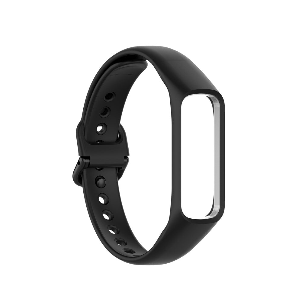 Silicone Watchband for Samsung Galaxy Fit 2 SM-R220 - Black