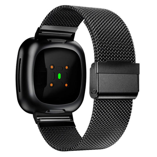 Adjustable Fitbit Versa 4 etc. band - Black