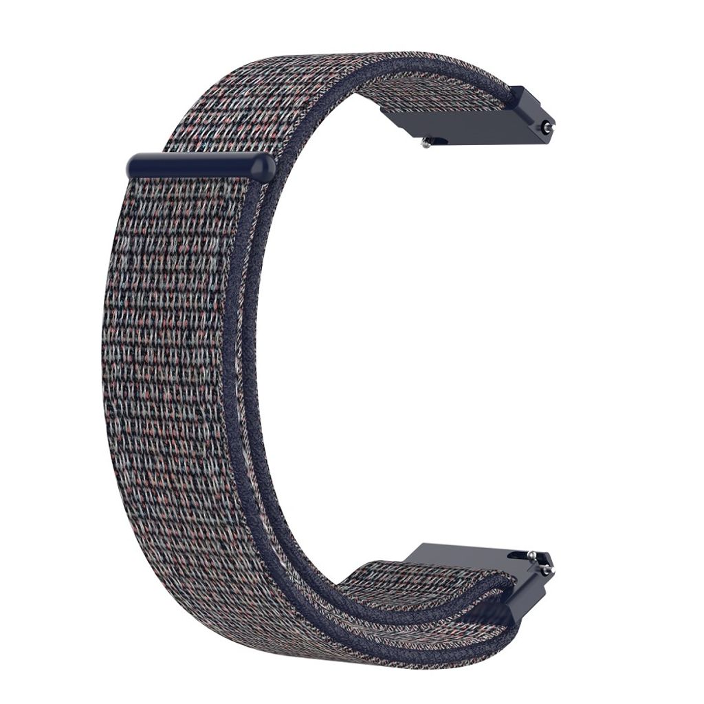 Garmin/Huawei/Xiaomi /Ticwatch/Withings/Fossil etc. Nylon Watch Band - Blue