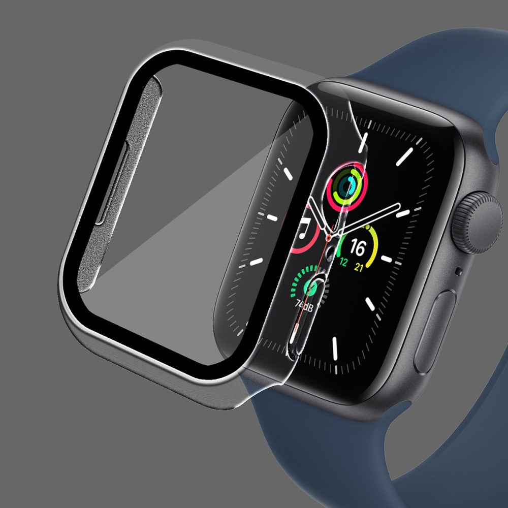 ENKAY 2-in-1 Cover + Screen Protector for Apple Watch 7 / 8 / 9 41mm - Transparent