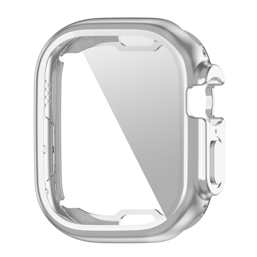 ENKAY HAT PRINCE Apple Watch Ultra 49mm skal + skärmskydd – silver