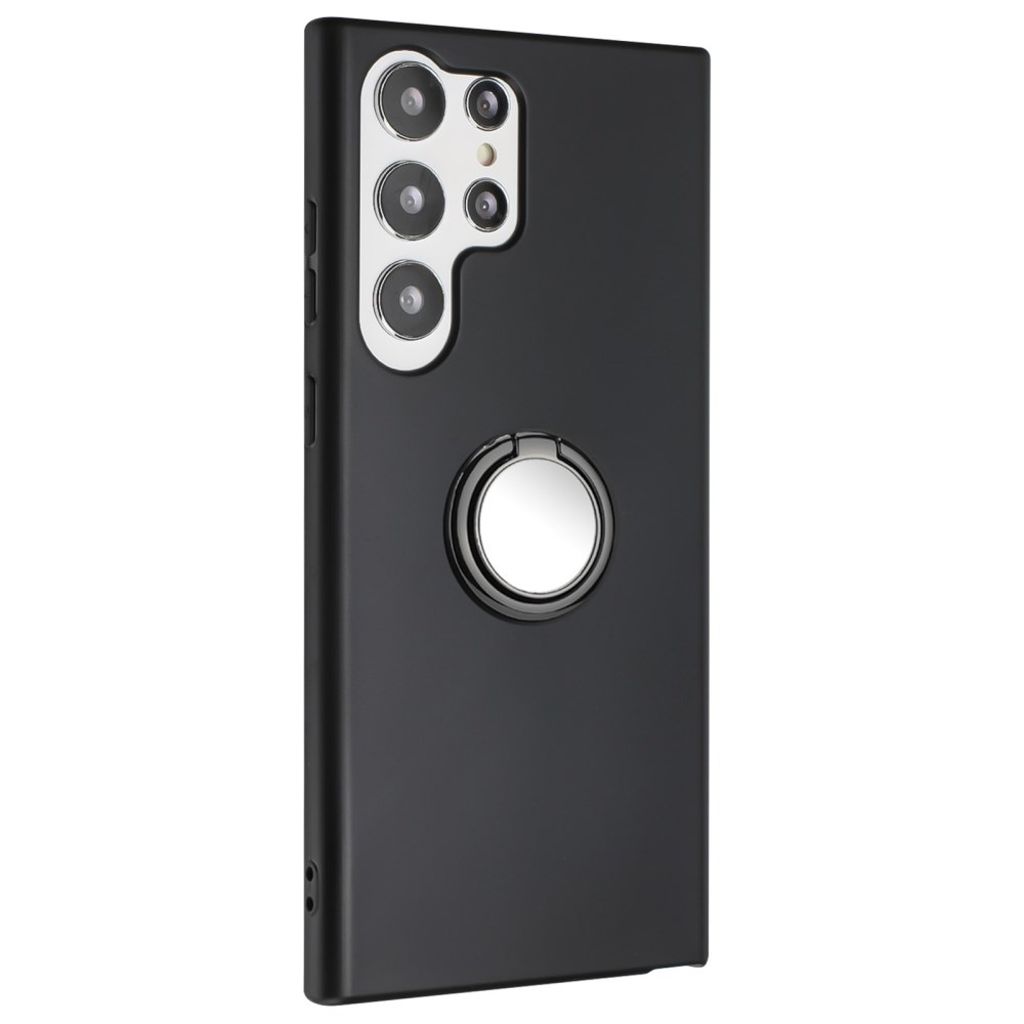 Samsung Galaxy S25 Ultra skal with Ring Holder – svart