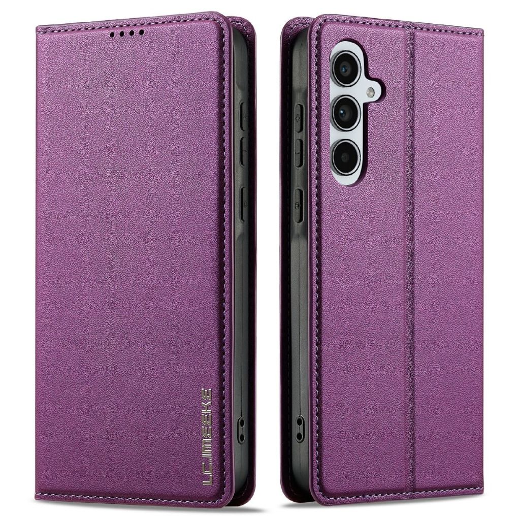 LC.IMEEKE Samsung Galaxy S25 FE plånboksfodral - lila