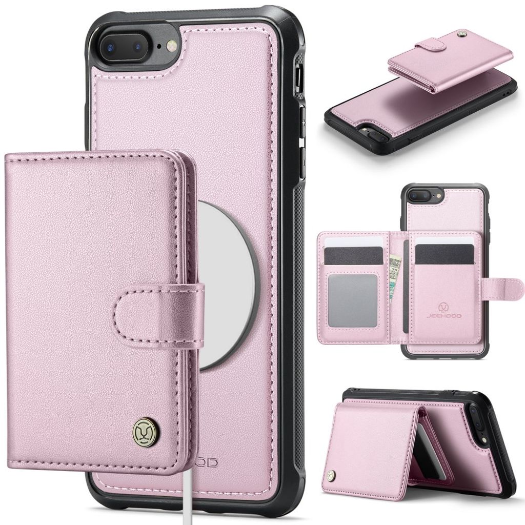 JEEHOOD iPhone 7 Plus / 8 Plus Skal with MagSafe - Pink