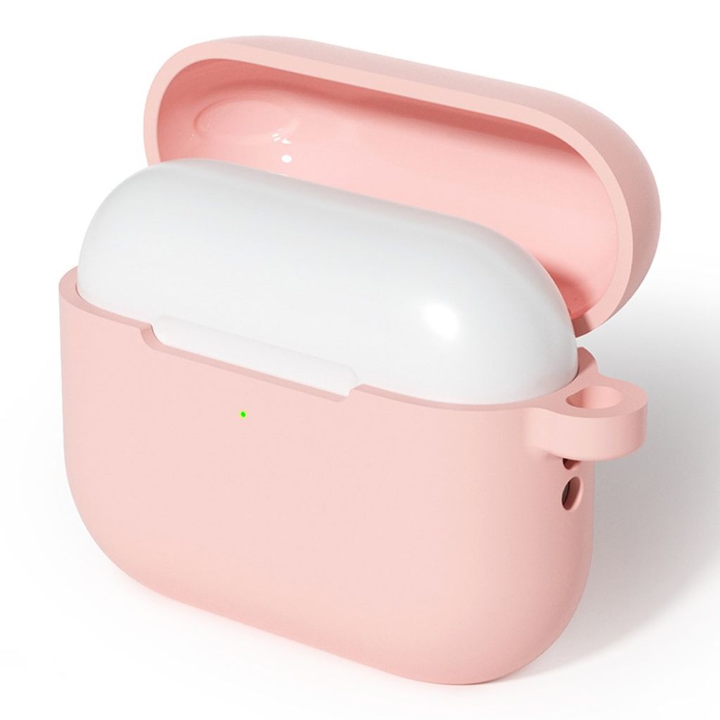 Apple AirPods Pro 3 Silicone Case in Silicone with Carabiner - Pink