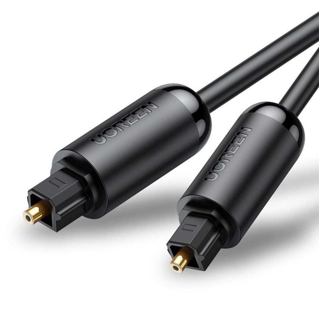 UGREEN Toslink Optical Audio Cable, 1.5m - Black