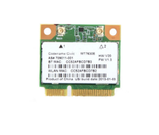 HP WLAN MT7630E 802.11 BGN+BT4 1x1 HMC