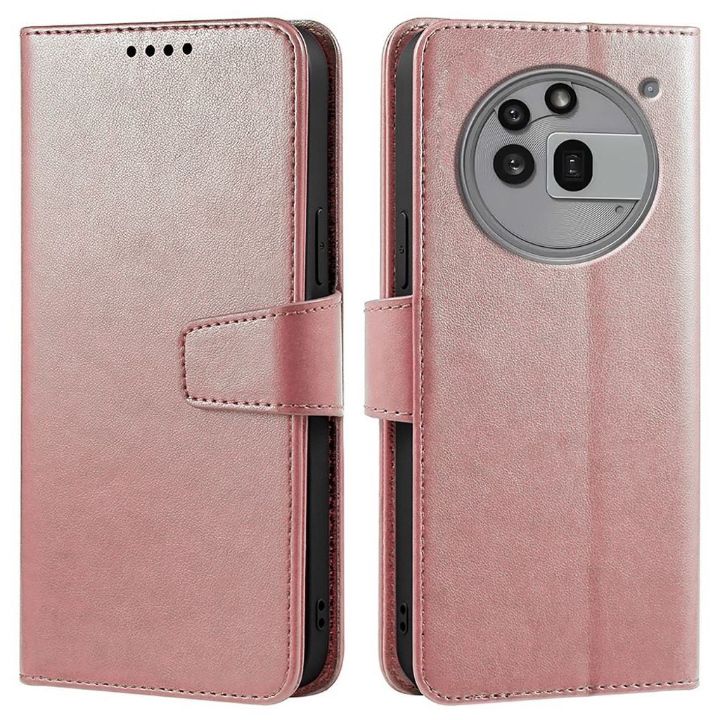 Nothing Phone (3a) Pro plånboksfodral – roséguld
