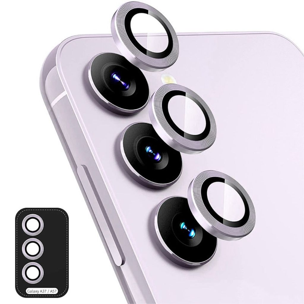 ENKAY Hat-Prince Samsung Galaxy A57/A37 Camera Lens Protector – lila