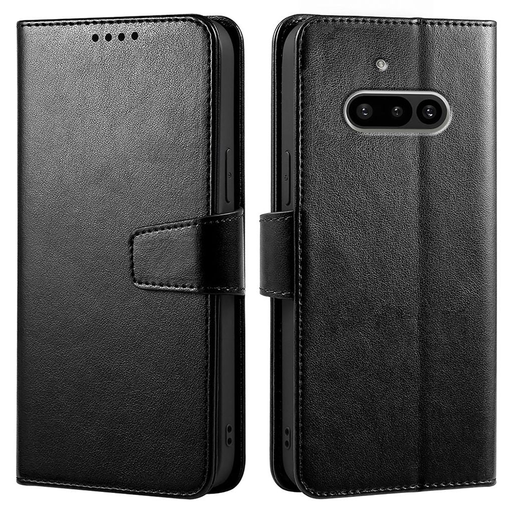 Nothing Phone (3a) plånboksfodral – svart