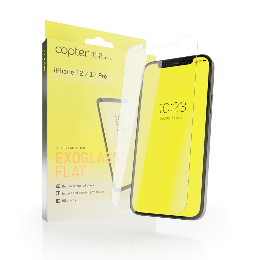 Copter Exoglass skärmskydd for iPhone 12 Pro & iPhone 12
