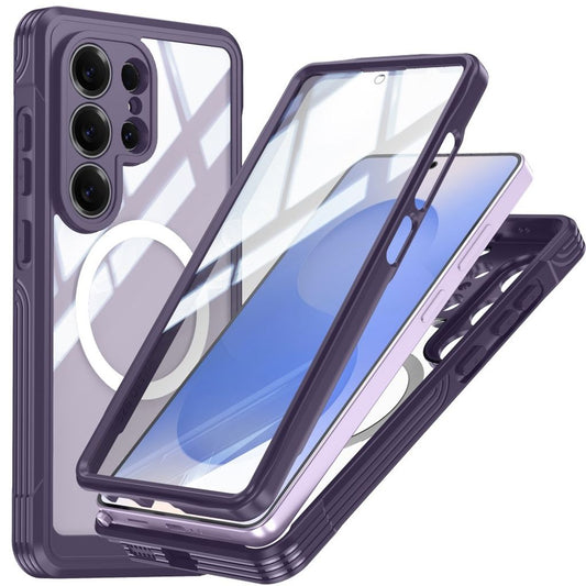Samsung Galaxy S26 Ultra MagSafe Case Built-in Screen Protector - Dark Purple