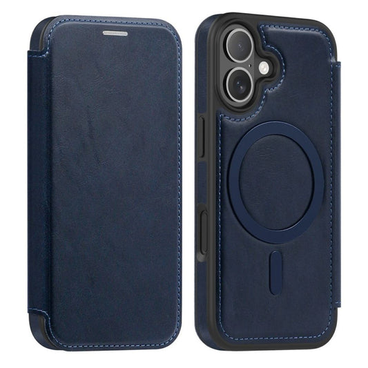 IPhone 17 MagSafe fodral med kortfack - blå