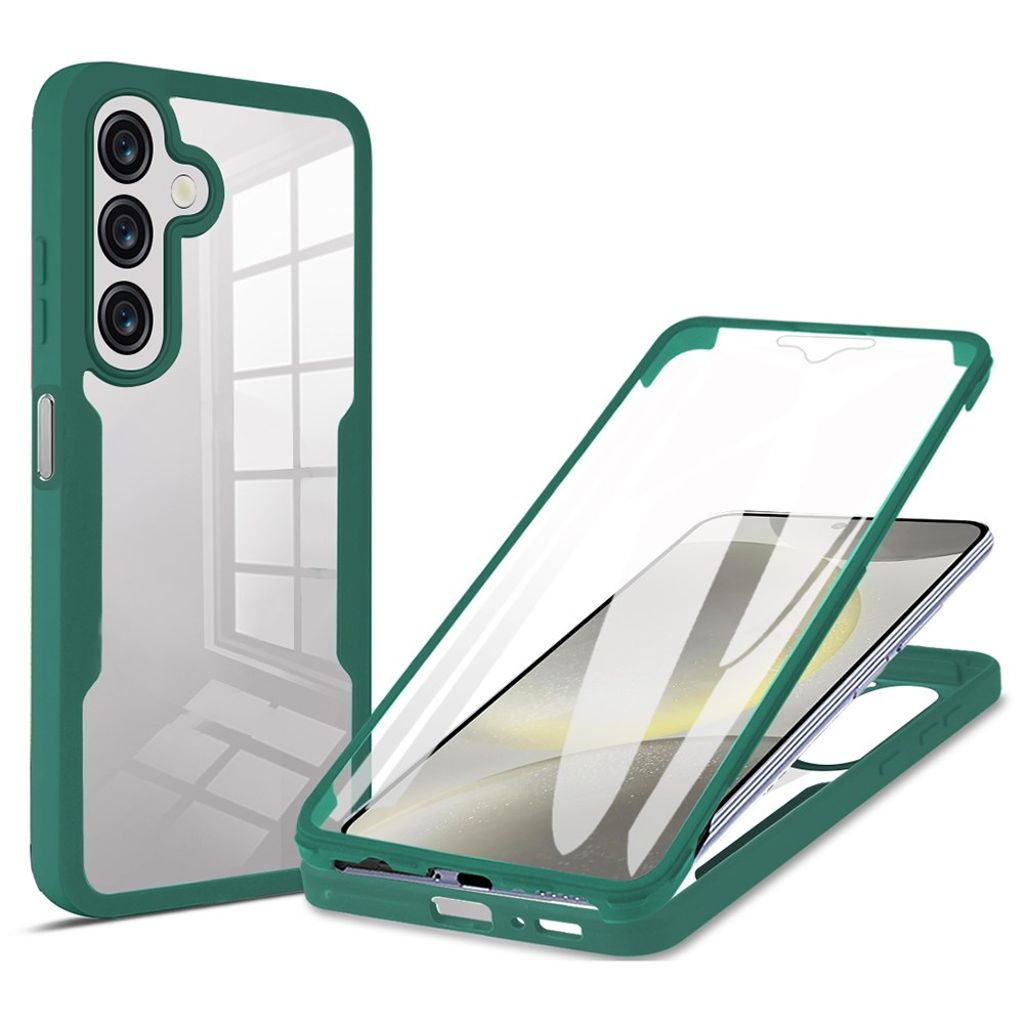 Samsung Galaxy A16 skal with skärmskydd – grön