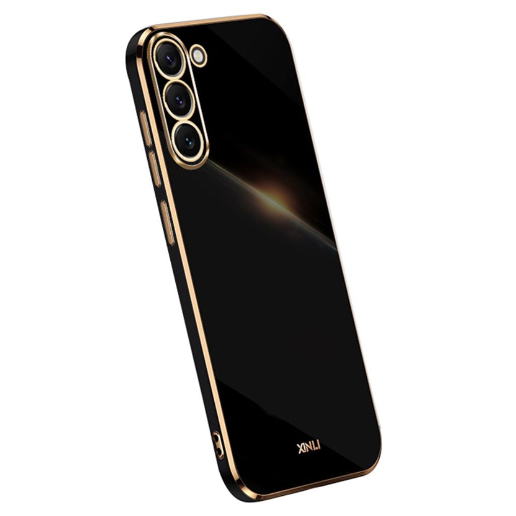 Samsung Galaxy S24 Plus Case with electroplating - Black
