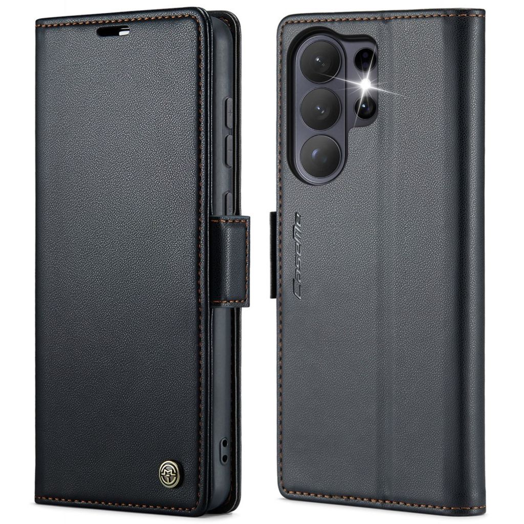 CASEME Samsung Galaxy S26 Ultra plånboksfodral RFID Blocking – svart